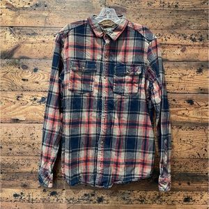 Authentic Dravus Multi-Colored Flannel